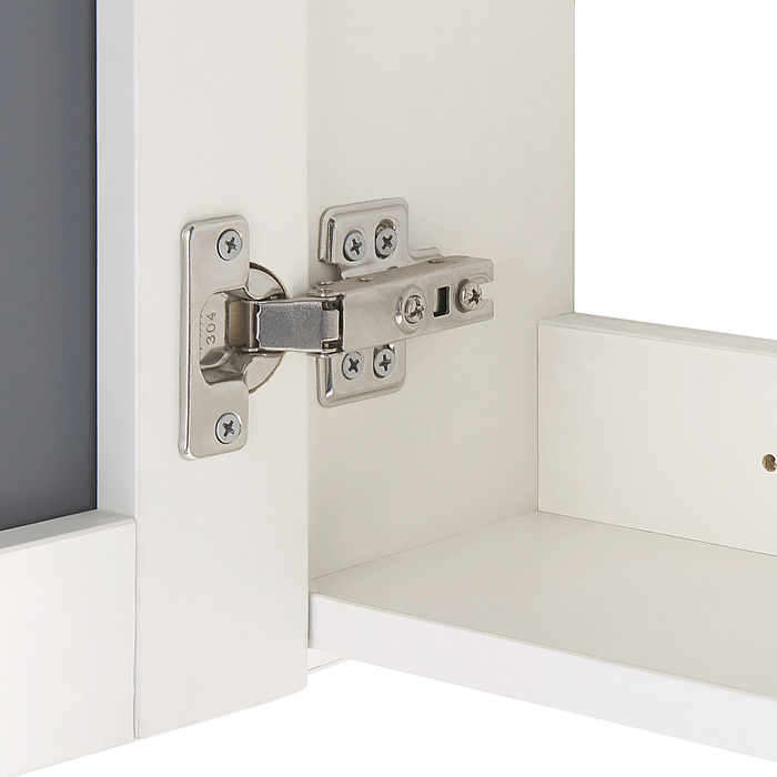 Beliani - JARAMILLO - Badkamermeubel - Wit - Multiplex