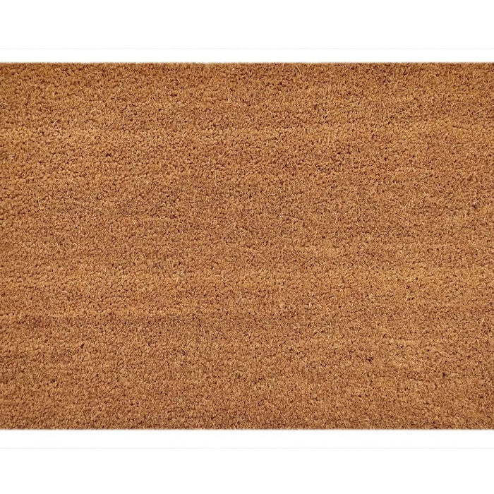 SVJ Deurmat Rechthoekig - 100 x 80 - Kokos - Natuurlijk