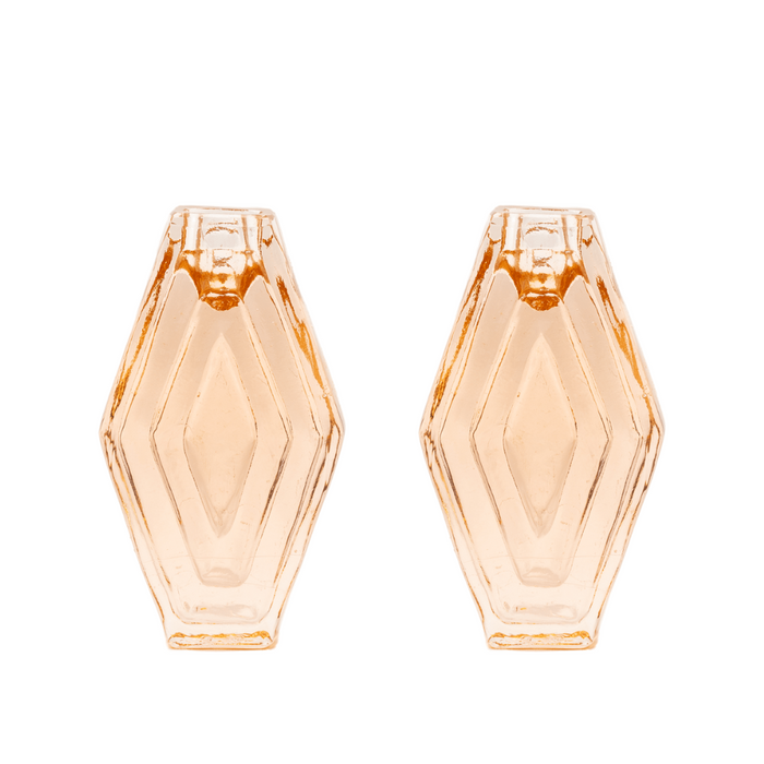 Brût Homeware, Set van 2 Kaarshouder Hexagon, blush pink