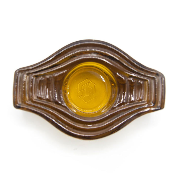 Brût Homeware, Set van 2 Waxinelichthouder Round, amber