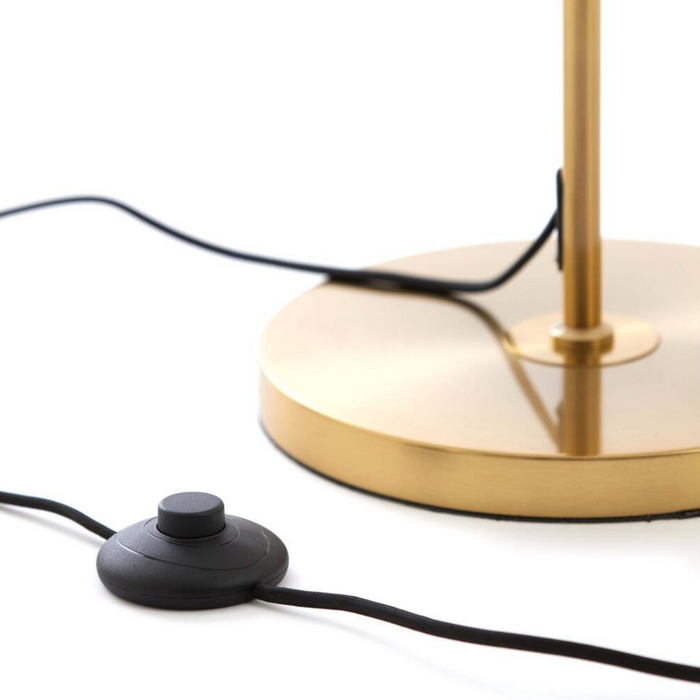 Light & Living Misty vloerlamp Ø30x160 cm - amber|goud