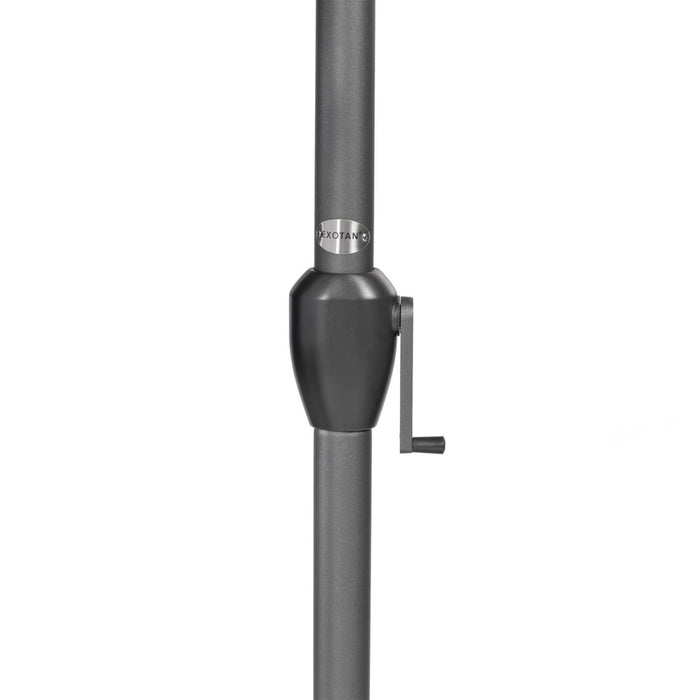 WOOOD Parasol Buiten Lyon - Aluminium - Taupe - 180x200x300