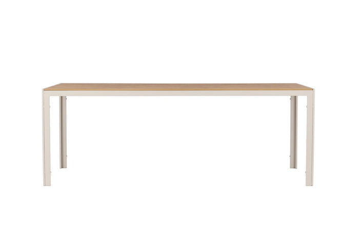 Nest outdoor Aaron tuintafel polywood beige - 205 x 90 cm