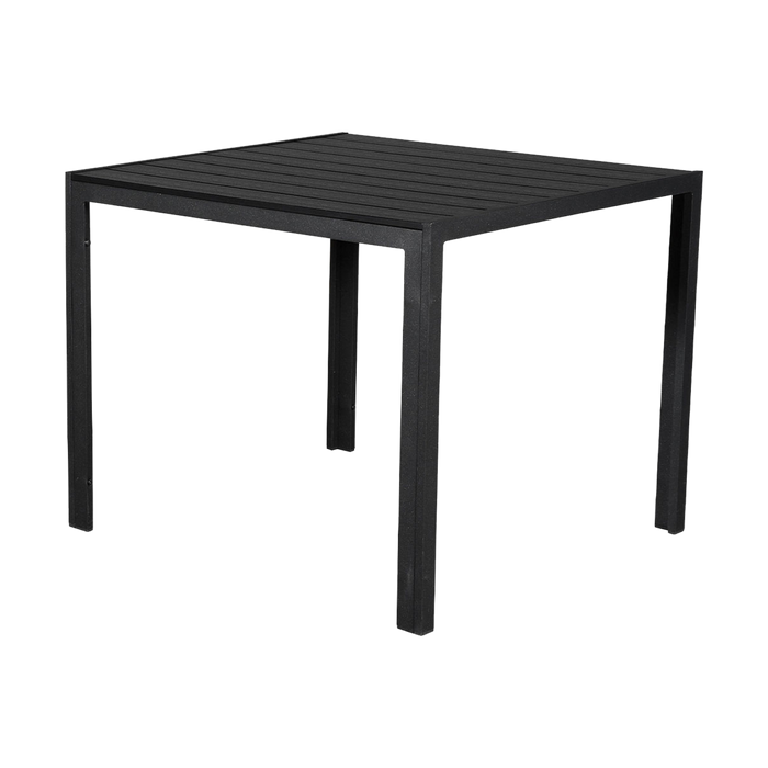 Lisomme Vinn tuintafel zwart - 90 x 90 cm