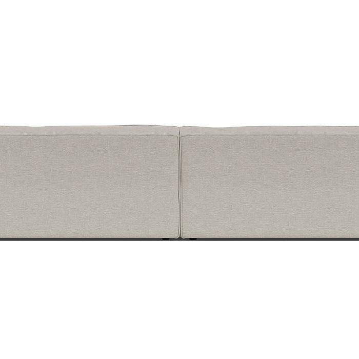 Clay bank met longchair rechts Sydney 22 beige