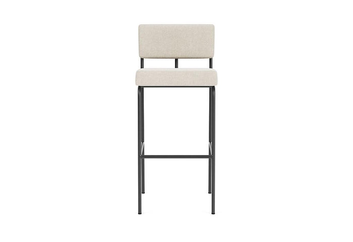 FÉST Monday barkruk 80 zwart Royal 160 magnolia