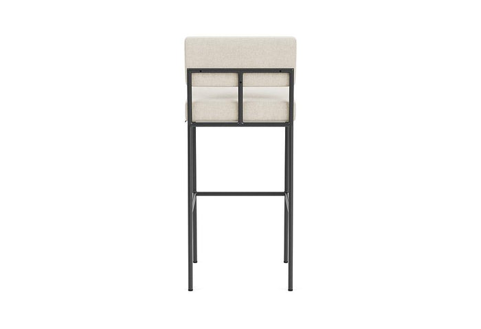 FÉST Monday barkruk 80 zwart Sydney 22 beige