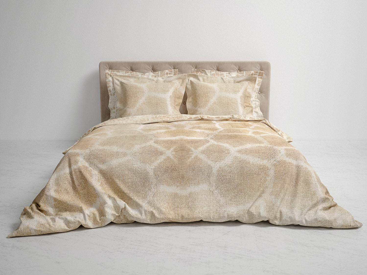 Heckett Lane Dekbedovertrek Katoen Twill Rishi - skin beige