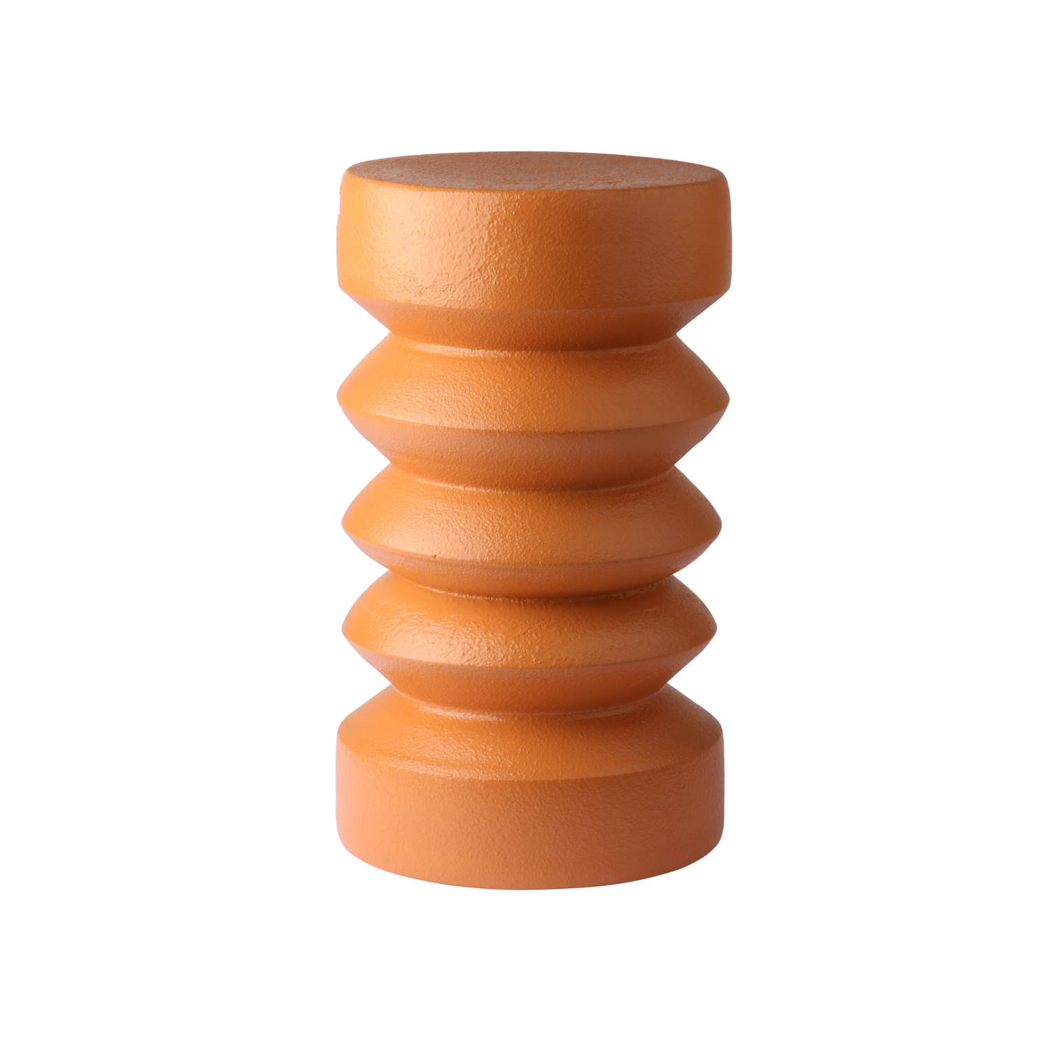 HKliving Stoneware Bijzettafel Ø 23 cm - Terra