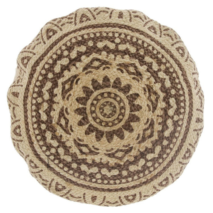 Unique Living - Tania kussen - 45Øcm - kokosnoot