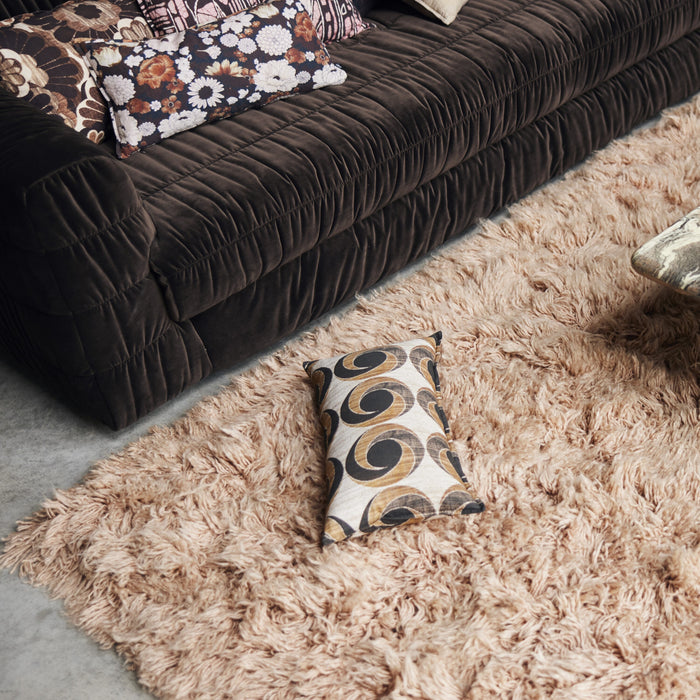 HKliving Fluffy Vloerkleed 200 x 300 cm - Lichtroze