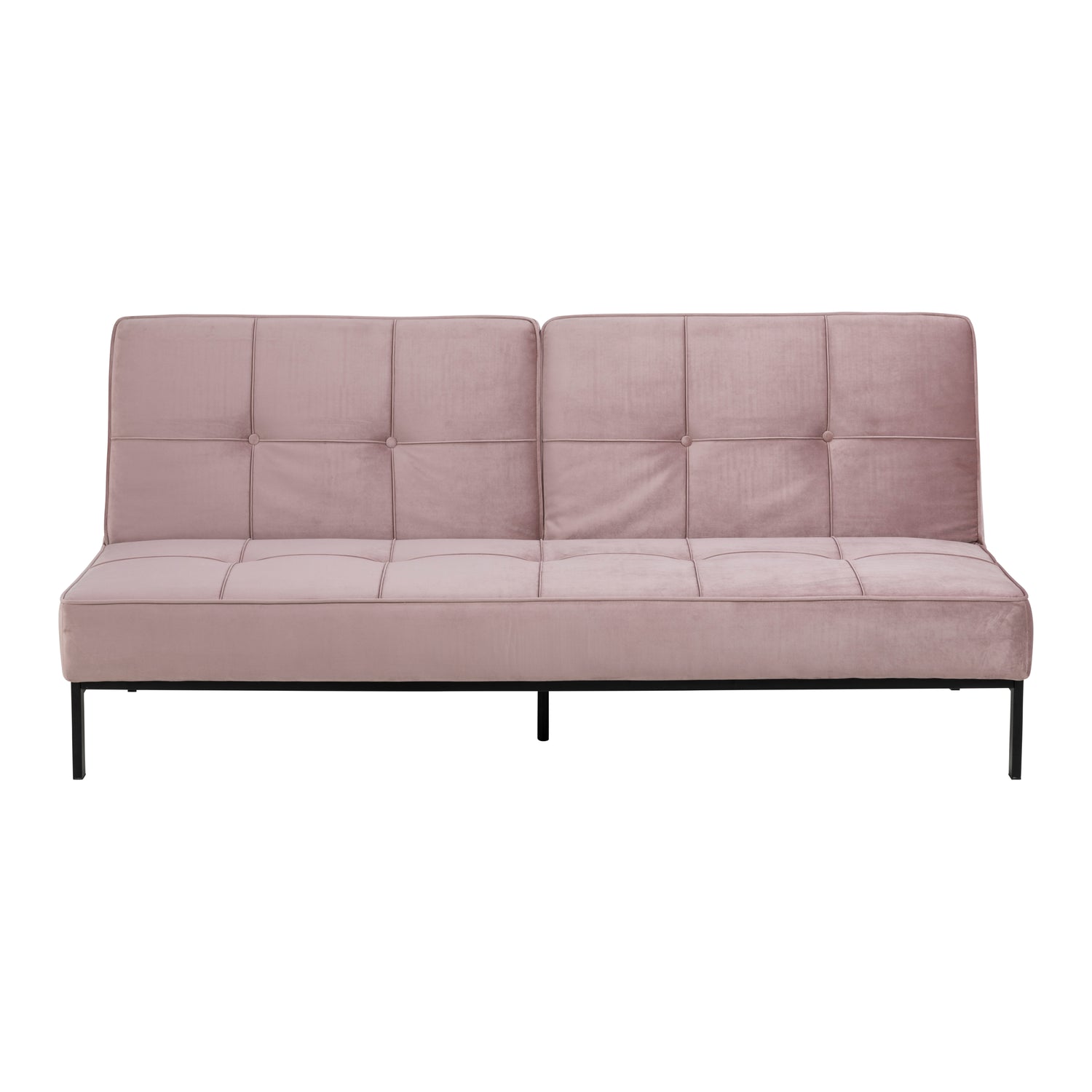 by fonQ basic Sabine Slaapbank - Fluweel - Dusty Pink