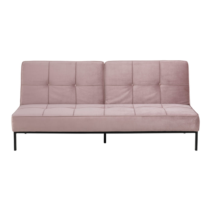 by fonQ basic Sabine Slaapbank - Fluweel - Dusty Pink