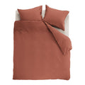 Beddinghouse Organic Basic Dekbedovertrek 240 x 200/220 cm - Terra