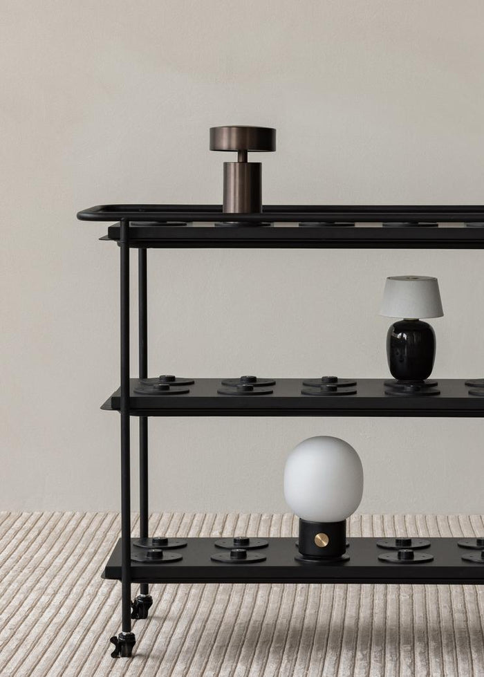 Audo Copenhagen Torso tafellamp oplaadbaar zand