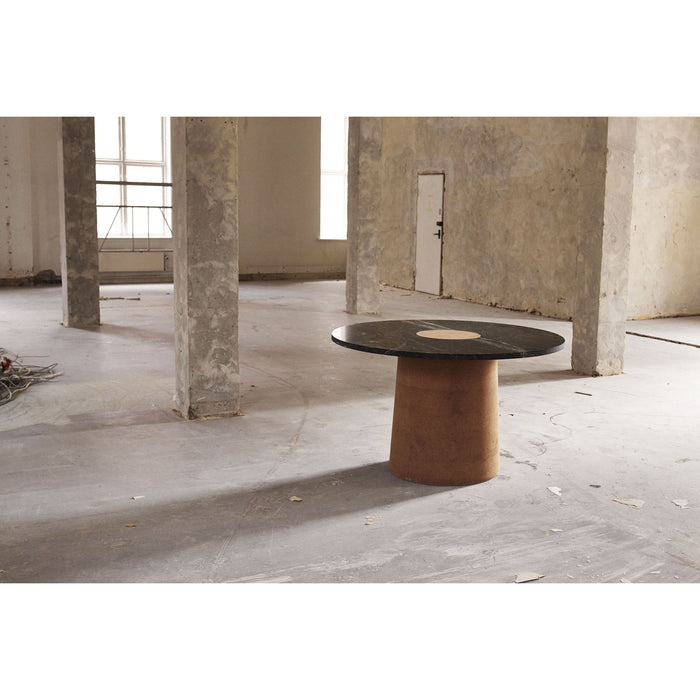 Frama Sintra bijzettafel Ø60 kurk|Ruivina marmer zwart