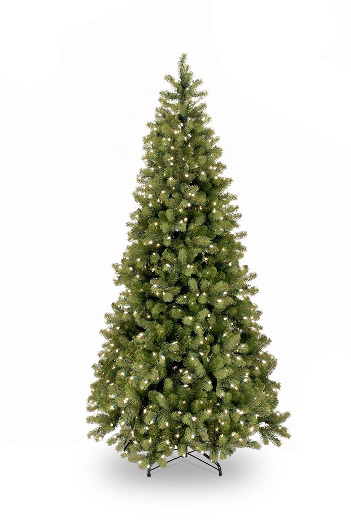 Bayberry kunstkerstboom smal - 183 cm - groen - Ø 97 cm - 764 tips