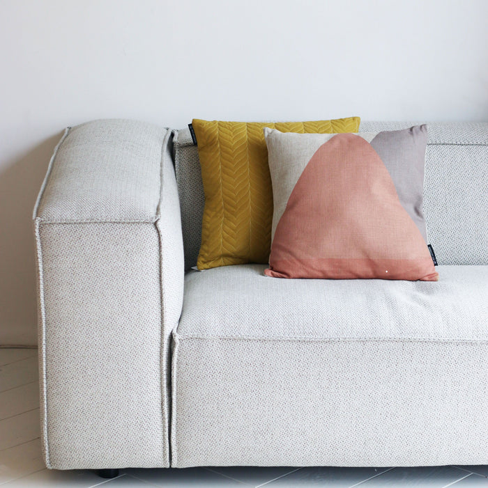 Dunbar bank met Longchair rechts Royal 160 magnolia