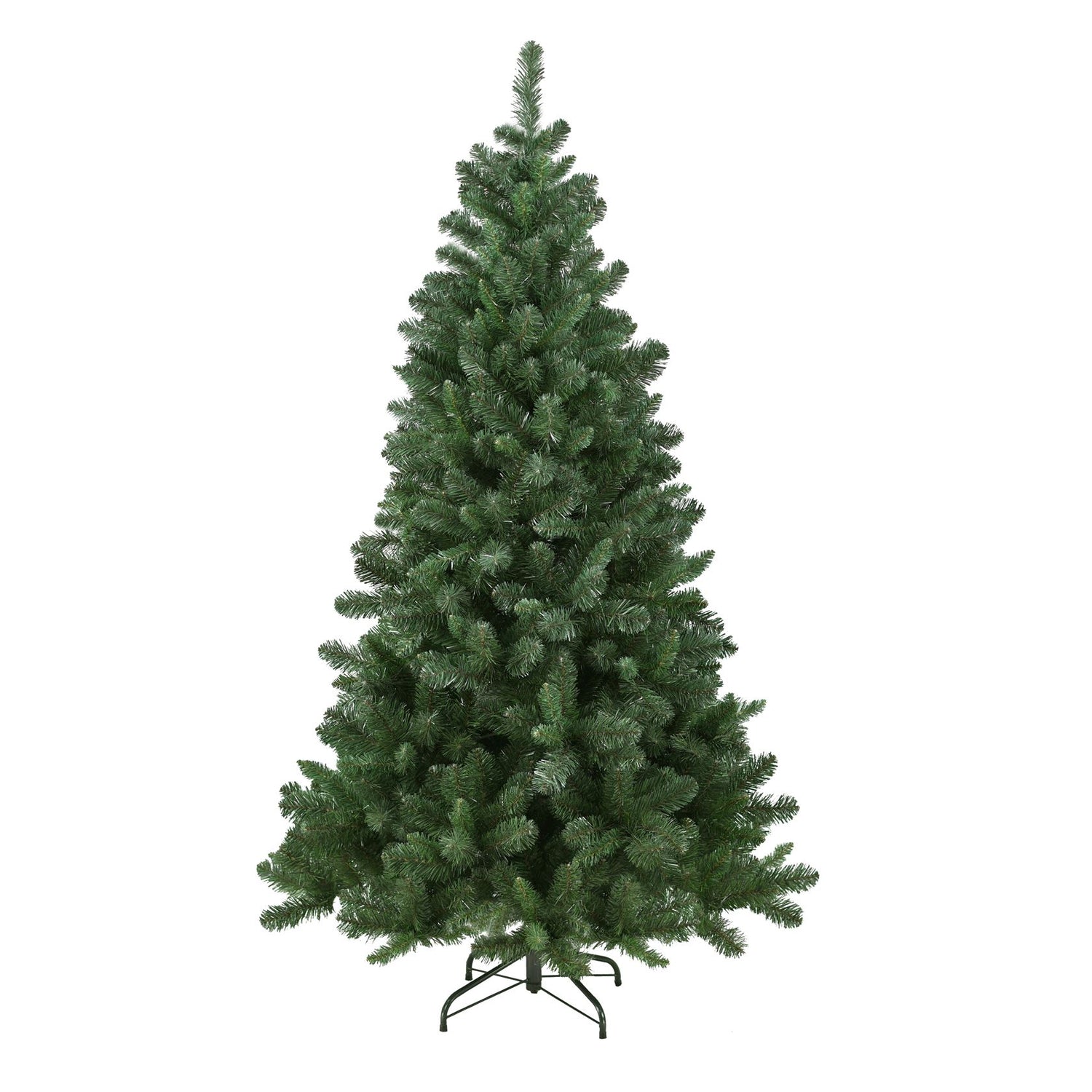 Blackhill kunstkerstboom - 150 cm - donkergroen - Ø 83 cm - 412 tips