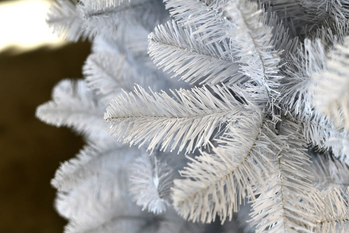 Montreal kunstkerstboom - 120 cm - wit - Ø 63 cm - 256 tips - metalen