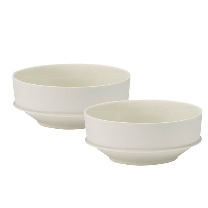 SERAX - Kelly Wearstler - Dune Kom Ø 14,5 cm - 2 st. - Alabaster