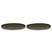 SERAX - Kelly Wearstler - Dune Dinerbord Ø 28 cm - Slate - Set van 2