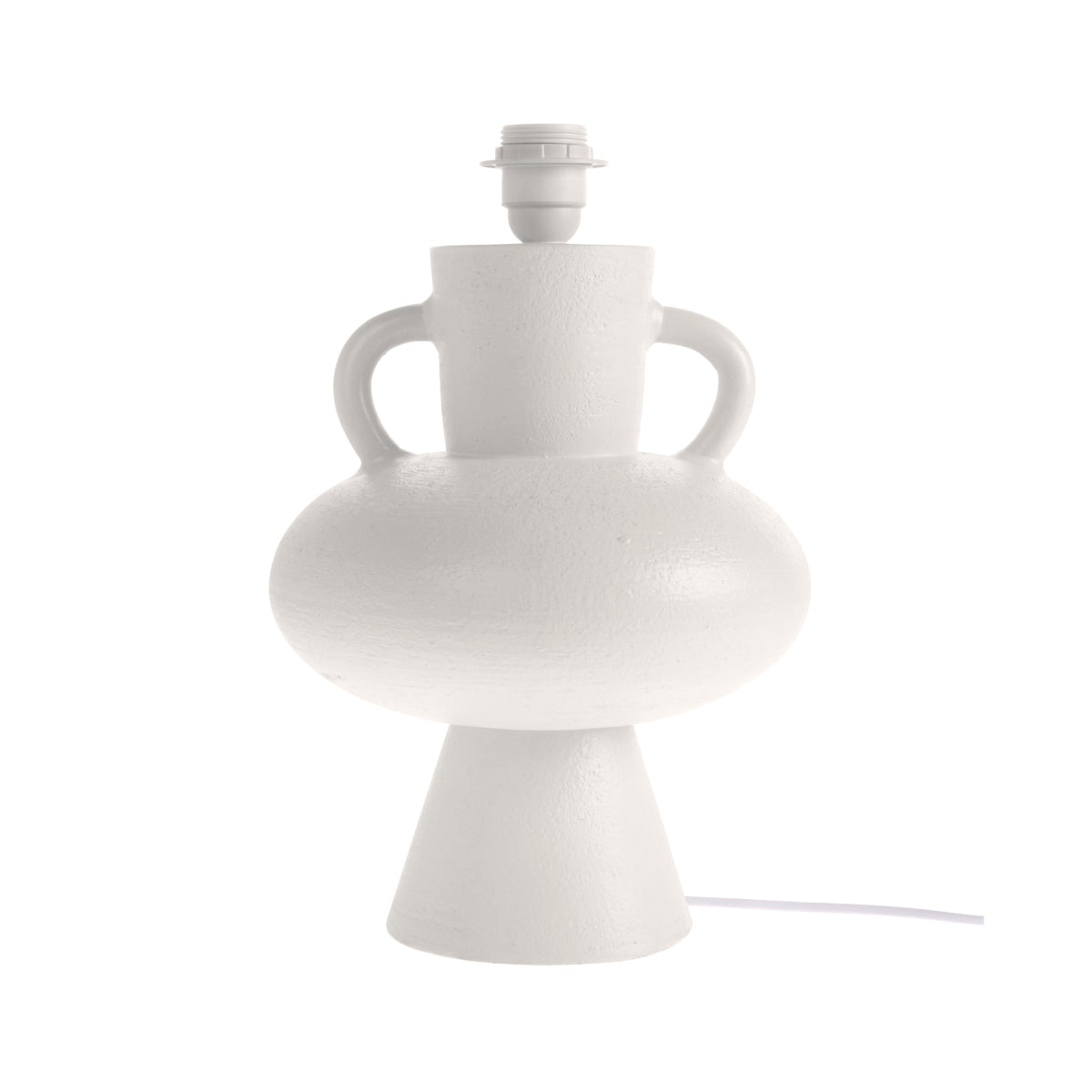 HKliving Amphora Lampenvoet - Wit
