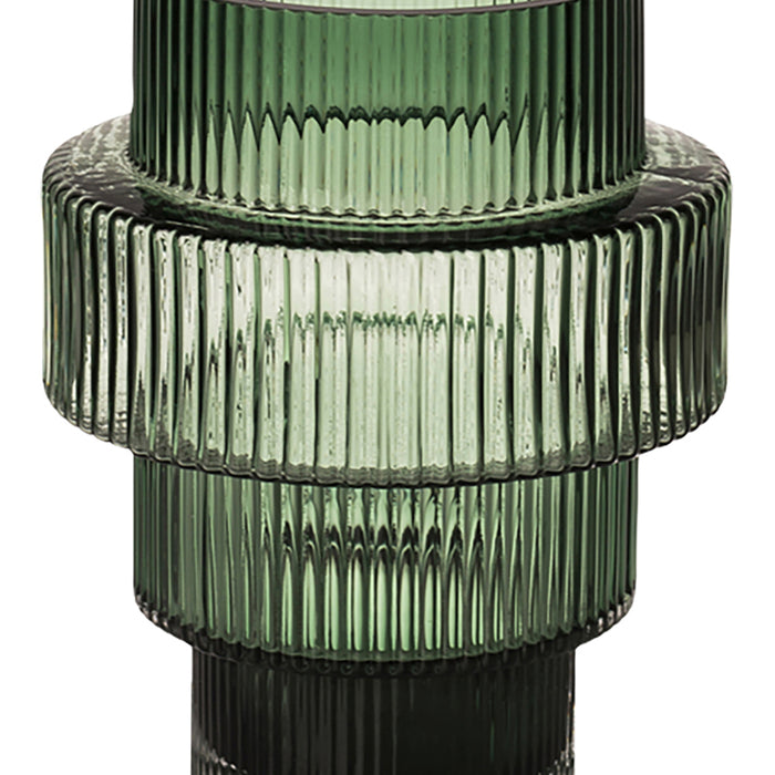 POLSPOTTEN Steps Waxinelichthouder - Groen