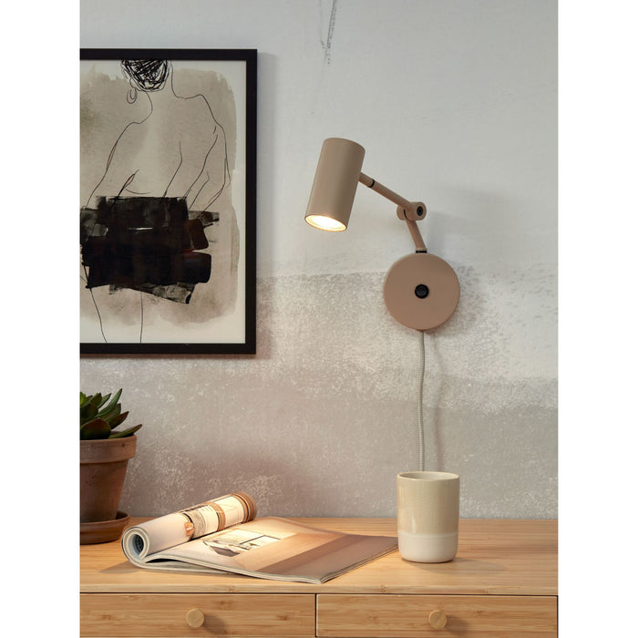 it's about RoMi Wandlamp Montreux - Grijs - 10.5x21.5x18cm