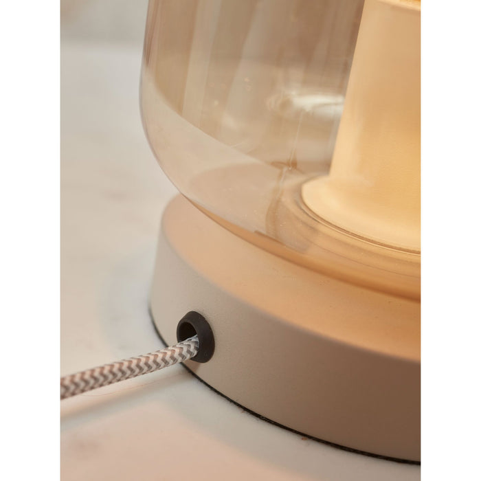 it's about RoMi Tafellamp Verona - Zand - 15x15x23cm