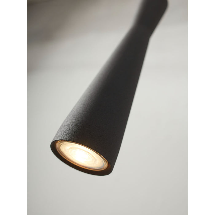 it's about RoMi Hanglamp Bordeaux - Zwart - 6x6x26cm