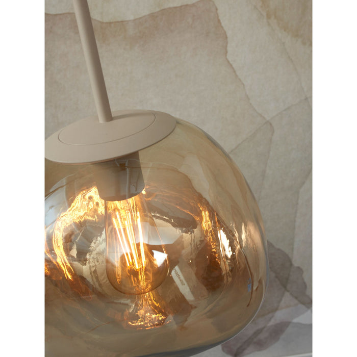 it's about RoMi Hanglamp Helsinki - Bruin - 26x26x37.5cm