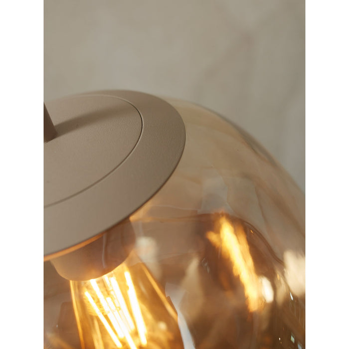 it's about RoMi Hanglamp Helsinki - Bruin - 26x26x37.5cm