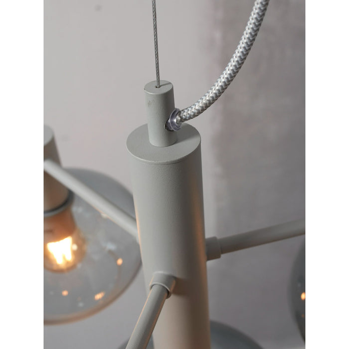 it's about RoMi Hanglamp Bologna - Grijs - 43x43x34cm