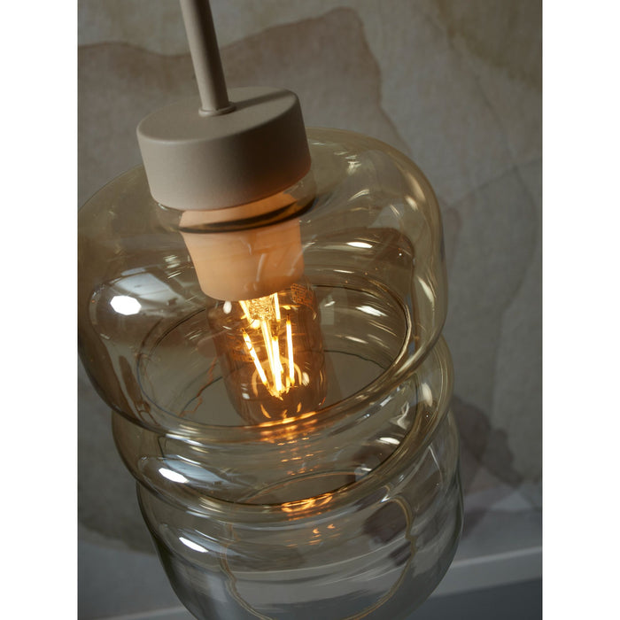 it's about RoMi Hanglamp Verona - Zand - 15x15x30cm