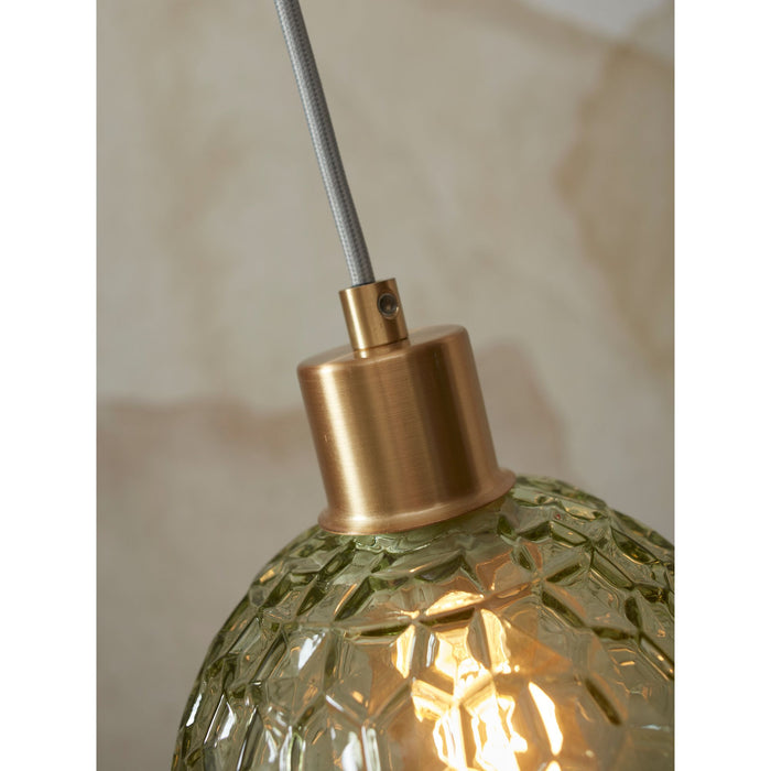it's about RoMi Hanglamp Venice - Groen - 18x18x27cm