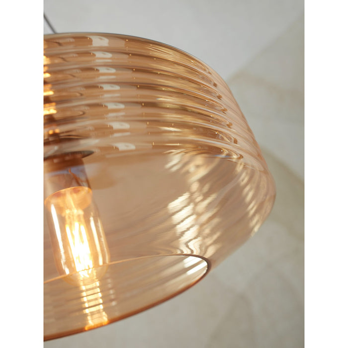 it's about RoMi Hanglamp Verona - Bruin - Ø35cm