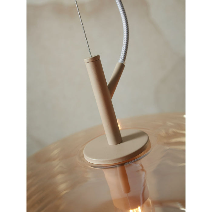 it's about RoMi Hanglamp Verona - Bruin - Ø35cm