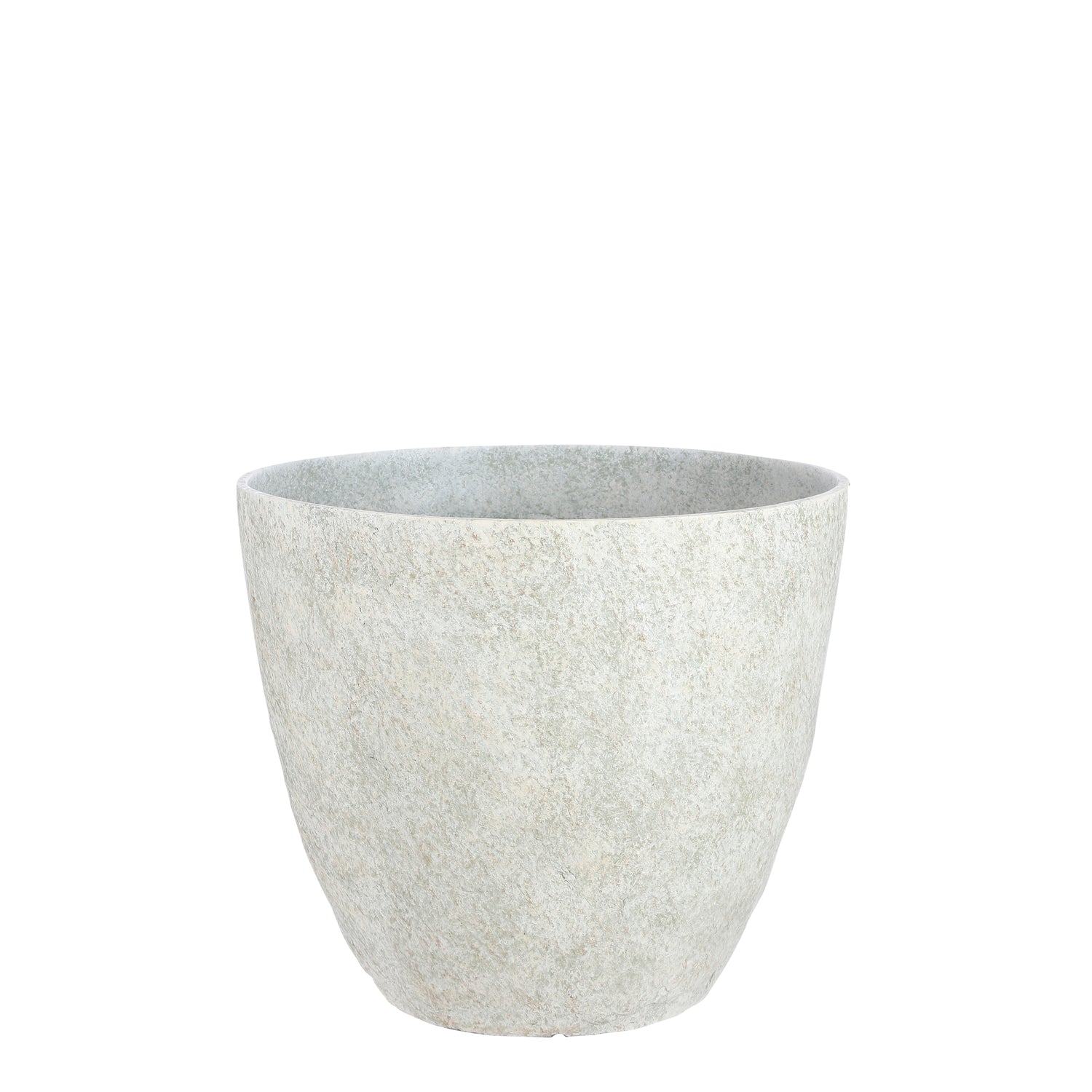 Mica Decorations Bravo Bloempot voor buiten - Ø38cm - Lichtgrijs Slate