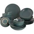 Mammoet Serviesset Spirit Stoneware 6-persoons 24-delig Groen