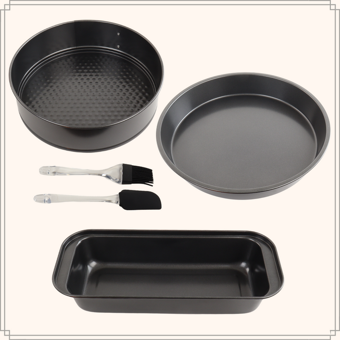 OTIX Springvorm 24cm Taartvorm 28cm Cakevorm 29x13cm met Spatel Kwa...