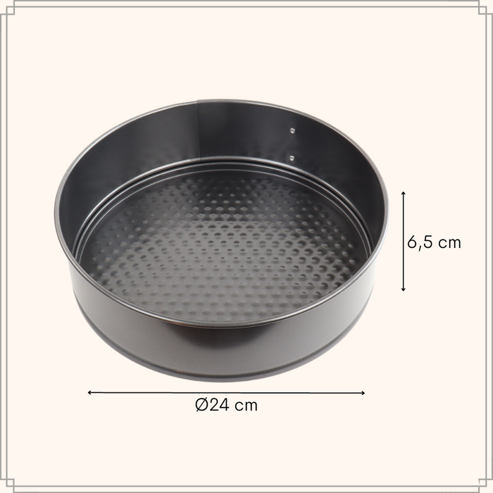 OTIX Springvorm 24cm Taartvorm 28cm Cakevorm 29x13cm met Spatel Kwa...