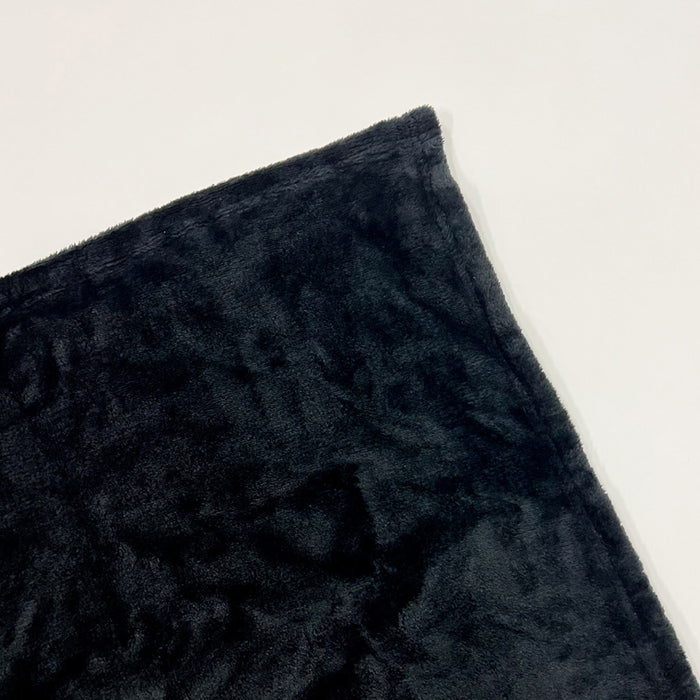 Dutch Decor Plaid 130x150 cm - TESSA - ideaal voor onderweg - zwart