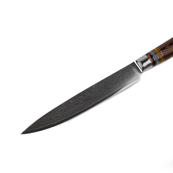 Shinrai Japan - Micarta Jewels - Damascus Vleesmes 20 cm