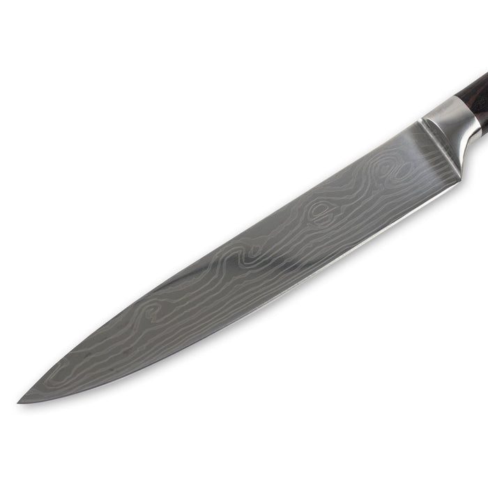 Shinrai Japan- Japanse Damascus Print Series - Vleesmes 20 cm
