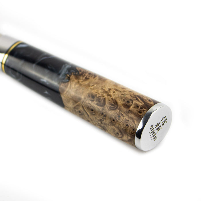 Shinrai Japan - Epoxy Onyx 6-delige Damascus Messenset