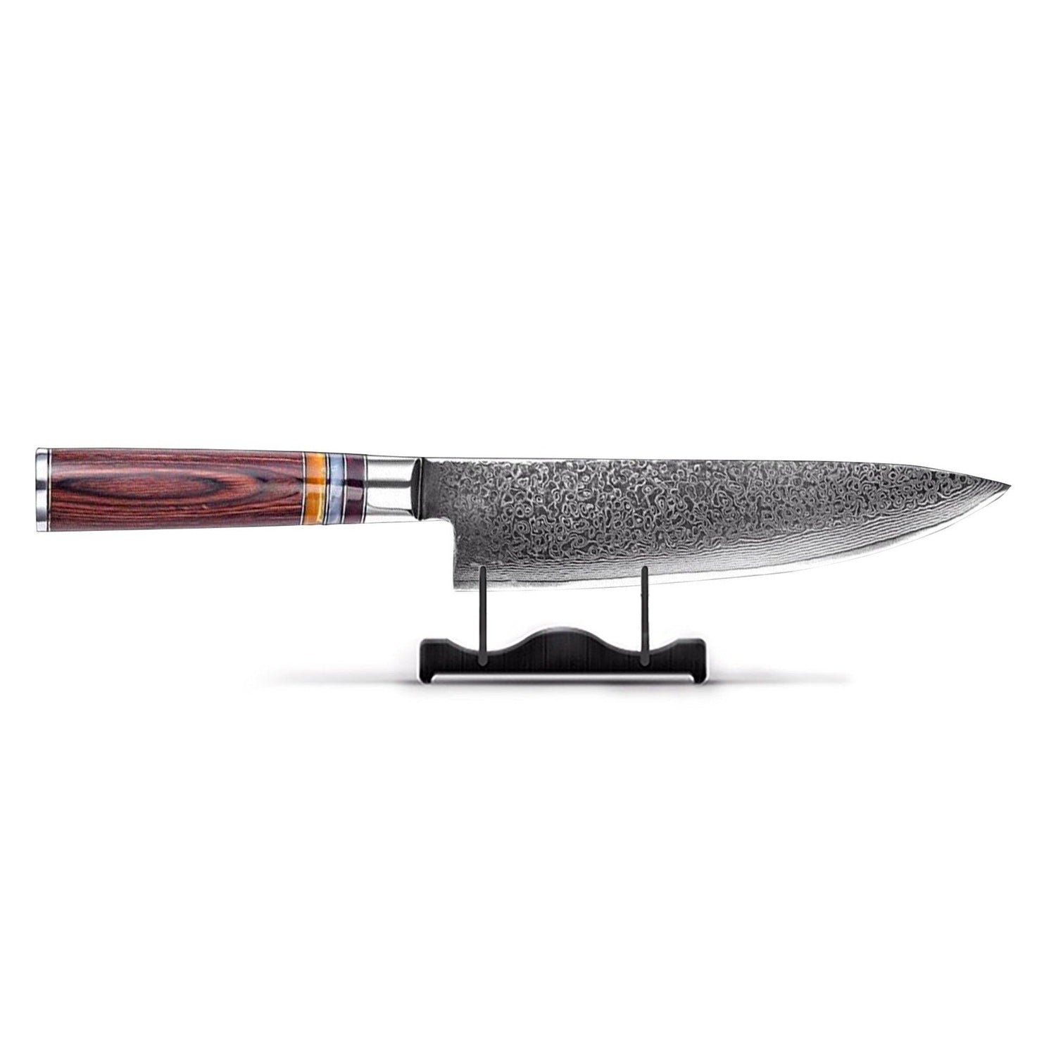 Shinrai Japan - Micarta Jewels - Damascus Koksmes 20 cm