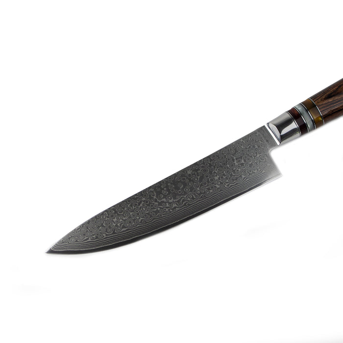 Shinrai Japan - Micarta Jewels - Damascus Koksmes 20 cm