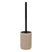 Toiletborstel met houder Nordic Stone - Beige - H40 cm