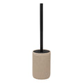 Toiletborstel met houder Nordic Stone - Beige - H40 cm
